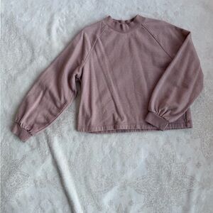 UpWest Dusty Pink Sweatshirt crop